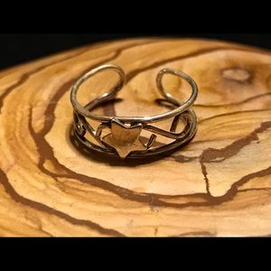 Sterling Silver Star Toe Ring